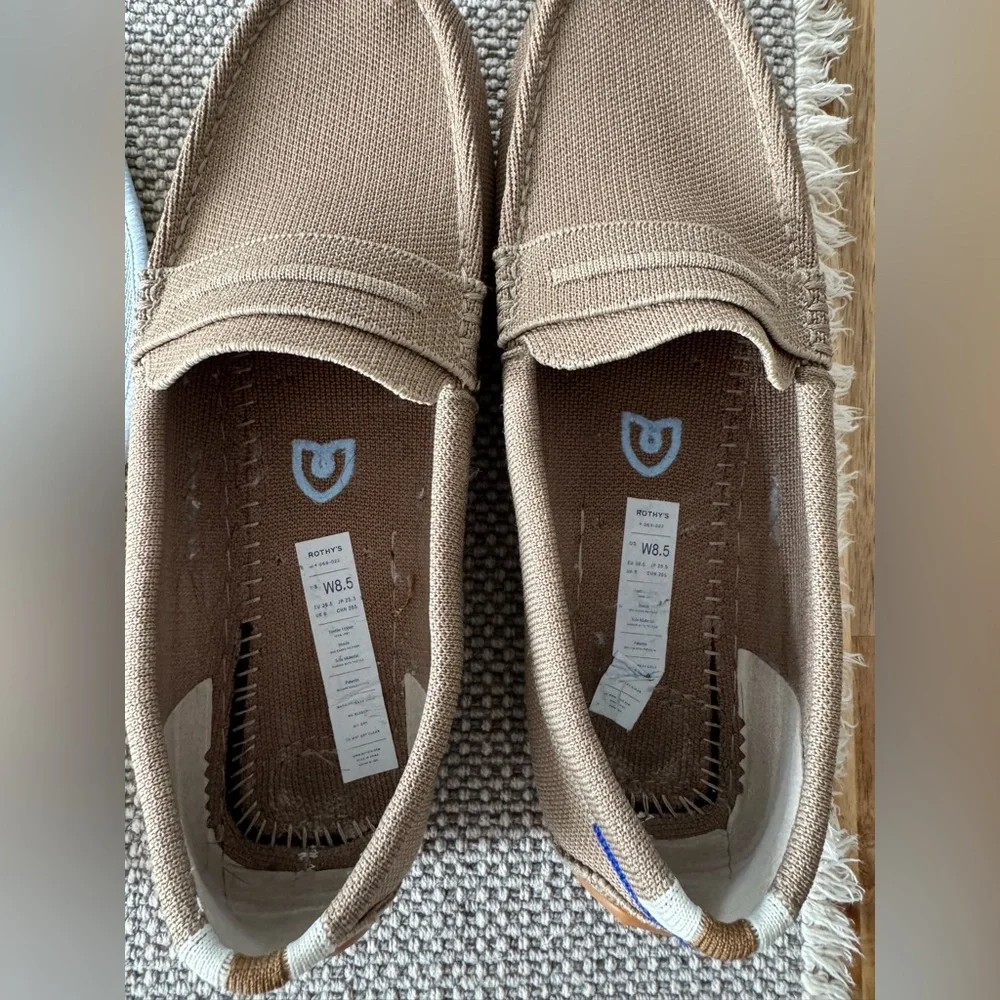 Rothy’s women’s The Driver 8.5 Latte - Picture 5 of 14